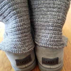 UGG Women Classic Cardy Wool Boot